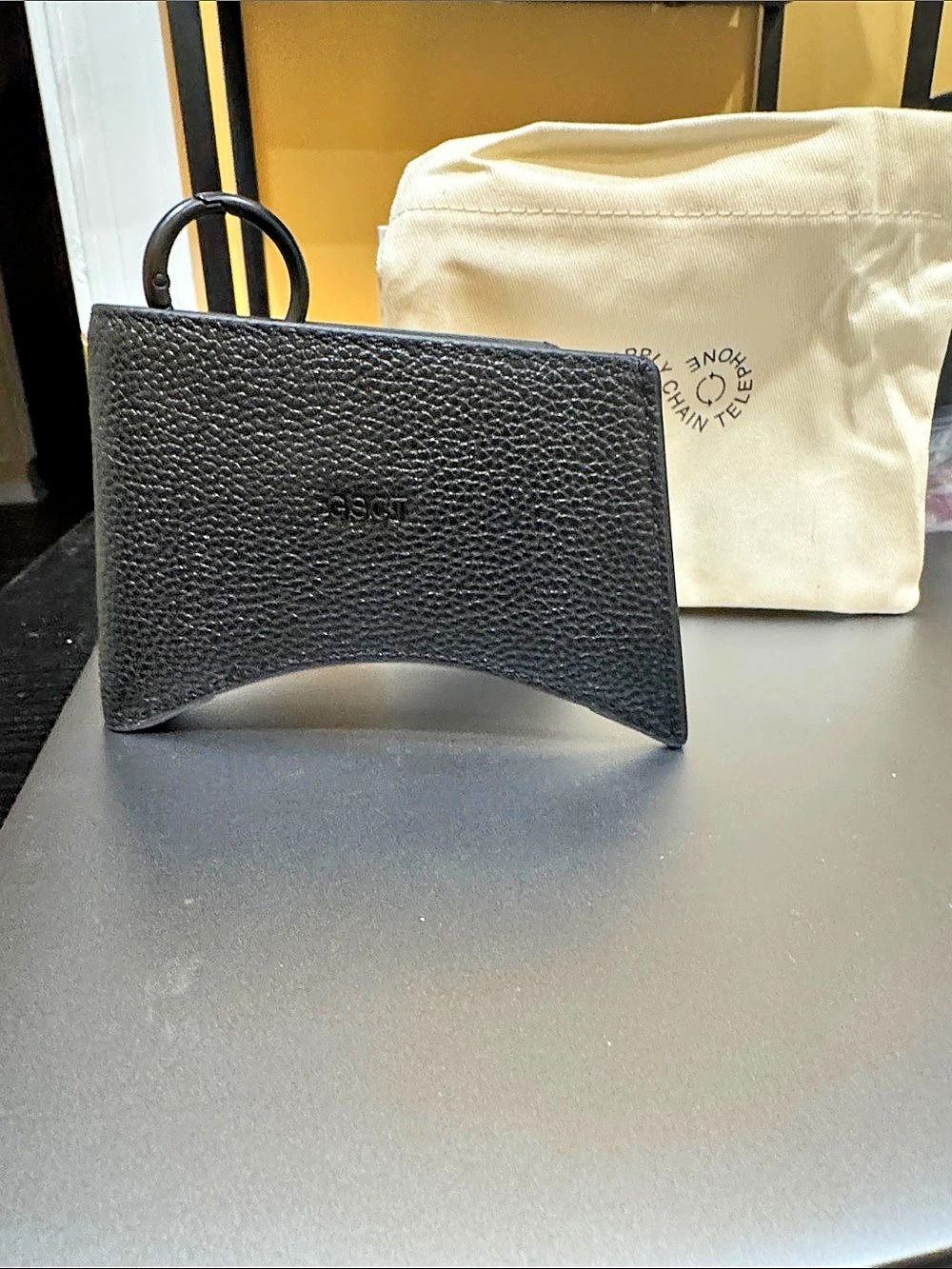 MSCHF GSCT Bi-fold Wallet for men. Retails $160. BN with box and dust pouch.